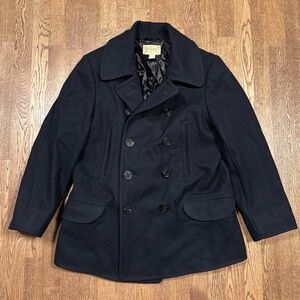 Double RL RRL Ralph by Ralph Lauren Double Breasted Wool Peacoat Mens Large